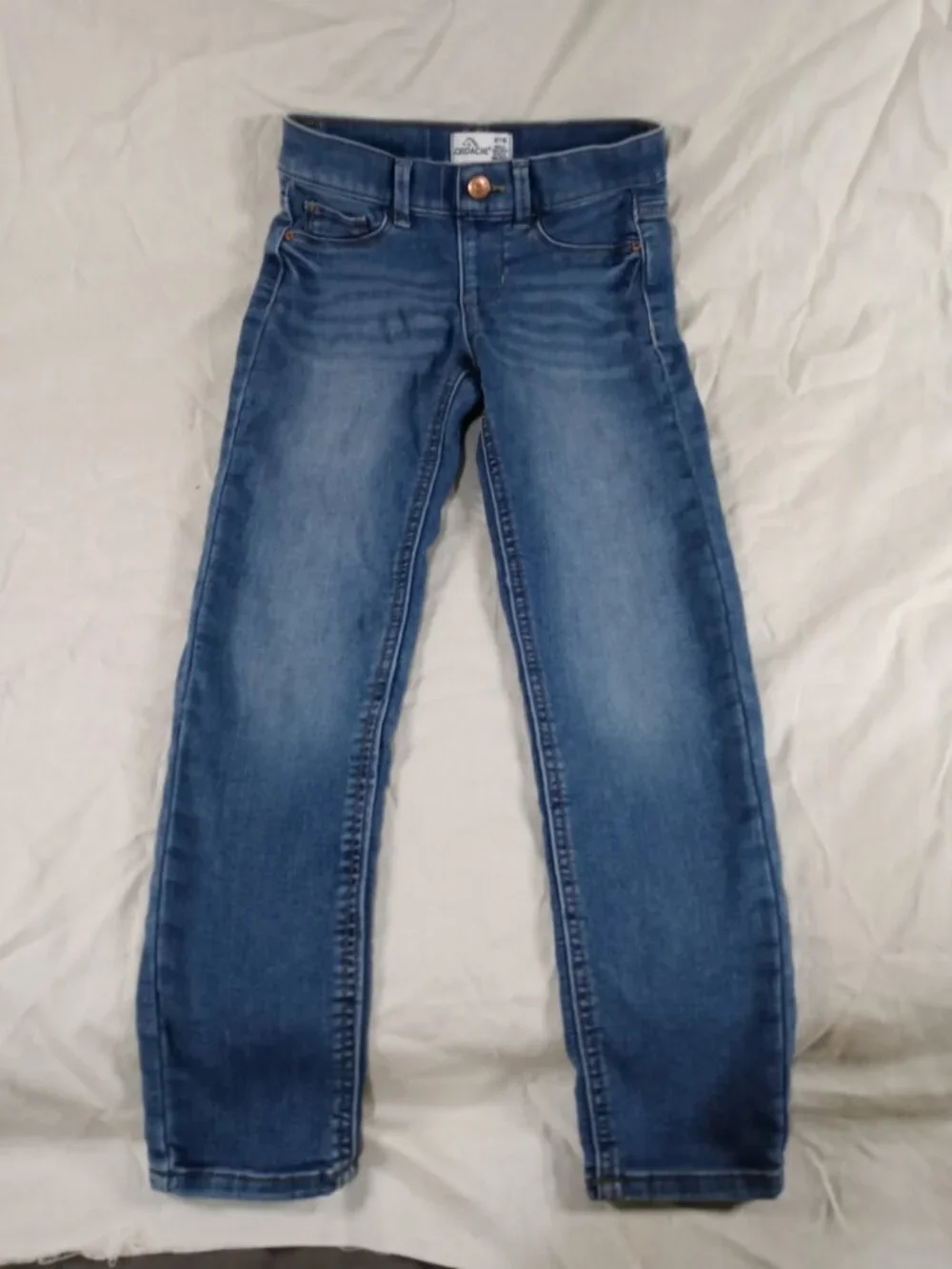 5 Lot Assorted Girls Blue Jean Pants Kids Clothes Bundle in Great Cond